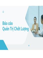 Quản trị chất lượng