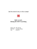 Tiểu Luận- Đường Lối Vhvn Của Đảng.pdf