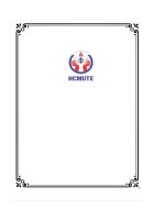 Vấn Đề nhà ở của sinh viên Đang theo học tại trường Đại học sư phạm kỹ thuật thành phố hồ chí minh