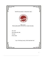 Tiểu luận phương pháp nghiên cứu khoa học sư phạm ứng dụng 45