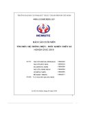 Báo cáo cuối môn tìm hiểu hệ thống Điện – Điều khiển trên xe honda civic 2019