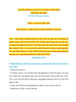 Bộ Đề bồi dưỡng học sinh giỏi môn lịch sử 9 sách mới, dùng chung cho 3 bộ sách   soạn chi tiết, chất lượng