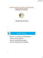 Tài Liệu Đánh giá Đất Đai