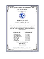 Những hiểu biết của anh:chị về văn hóa cư trú và văn hóa giao thông truyền thống của người việt và những biến Đổi của nó trong quá trình Đô thị hóa