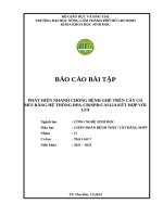Nhóm 17 chẩn Đoán bệnh thực vật bằng shpt