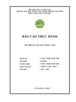 Nhóm 1 st3 sắc ký