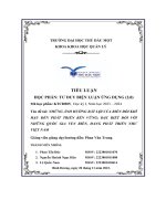 Những Ảnh Hưởng Bất Lợi Của Biến Đổi Khí Hậu Đến Phát Triển Bền Vững; Đặc Biết Đối Với Những Quốc Gia Ven Biển, Đang Phát Triển Như Việt Nam.pdf