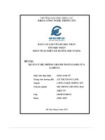 Quản lý hệ thống thanh toán game của garena