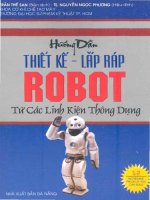 70 - Hướng Dẫn Thiết Kế  Lắp Ráp Robot Từ Các Linh Kiện Thông Dụng.pdf