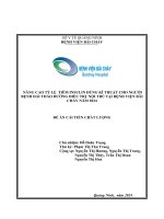Nâng cao tỷ lệ tiêm Insulin đúng cách cho bệnh nhân nội trú tại khoa nội tổng hợp bệnh viện Bãi cháy năm 2024