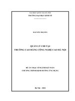 Quản Lý Chi Tại Trường Cao Đẳng Công Nghệ Cao Hà Nội.pdf