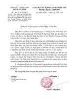 Đánh giá tác Động môi trường dự Án hạ tầng kỹ thuật khu dân cư mới duyên thượng, xã Định liên, huyện yên Định, tỉnh thanh hóa