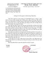 Đánh giá tác Động môi trường dự Án cải tạo, nâng cấp Đường giao thông từ Đt 516c xã Định hoà Đi Đt 516d xã Định tiến, huyện yên Định