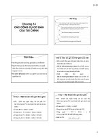 Bài giảng môn Kinh Tế vĩ mô Chương 14