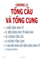 Bài giảng môn Kinh Tế vĩ mô Chương 20