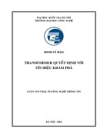 Transformer quyết Định với tín hiệu khám phá