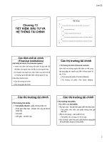 Bài giảng môn Kinh Tế vĩ mô Chương 13