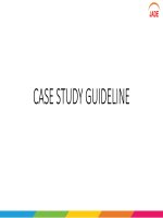 Hướng dẫn giải case Đại học kinh tế tp hcm UEH