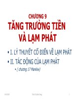 Bài giảng môn Kinh Tế vĩ mô Chương 17