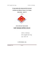 Đồ án môn học trang bị Điện máy khoan Đứng 2h125
