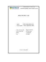 Bao cao thuc tap công ty fujinet systems jsc (gọi tắt là fujinet)