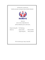 Báo cáo Đồ án công nghệ thông tin Đề tài  website quản lý bán giày