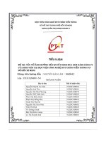 Yếu tổ ảnh hưởng Đến quyết Định mua kem Đánh răng ps của sinh viên tại học viện công nghệ bưu chính viễn thông cơ sở hồ chí minh