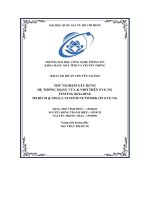 Báo cáo Đồ án chuyên ngành thử nghiệm xây dựng hệ thống mạng vừa & nhỏ trên eve ng testing building medium & small system network on eve ng