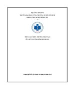 Trí tuệ nhân tạo tên Đề tài  tìm kiếm heuristic