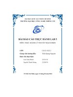 Bài báo cáo thực hành lab 5 môn  thực hành lý thuyết mạch Điện