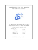 Bài tập môn phân tích và thiết kế thuật toán homework #02  phân tích thuật toán Đệ quy