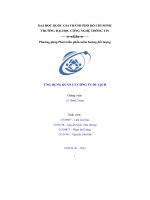 Phương pháp phát triển phần mềm hướng Đối tượng ứng dụng quản lý công ty du lịch