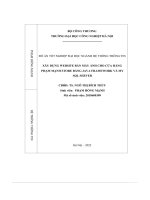 Xây dựng website bán máy ảnh cho cửa hàng phạm mạnh store bằng java framework và my sql server