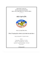 Đề tài  ứng dụng Đặt xe khách, vận tải dành cho một nhà xe