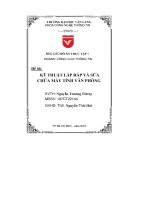 Báo Cáo Đồ Án Thực Tập 1 Ngành- Công Nghệ Thông Tin Kỹ Thuật Lắp Ráp Và Sữa Chữa Máy Tính Văn Phòng.pdf