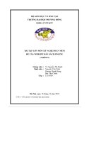 Bài tập lớn môn kỹ nghệ phần mềm Đề tài  website bán sách online (nhóm 9)