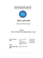 Phân tích thiết kế hệ thống bãi gửi xe máy  b