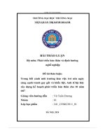 Trong bối cảnh môi trường làm việc trở nên ngày càng cạnh tranh gay gắt và khốc liệt,