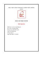 Báo cáo thực hành sql injection