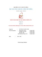 Phân tích thiết kế hệ thống thông tin nhóm 10 Đề tài  “xây dựng phần mềm quản lý bán thực phẩm nông sản”