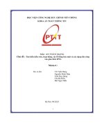 Chủ Đề   tìm hiểu kiến trúc, hoạt Động, các lỗ hổng bảo mật và các dạng tấn công vào giao thức dns