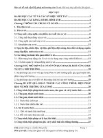 Báo cáo Đề xuất cấp giấy phép môi trường của cơ sở nhà máy thuỷ Điện hạ rào quán