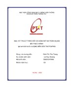 kỹ thuật theo dõi và giám sát an toàn mạng bài thực hành quan sát lưu lượng bên gói tin pcapng