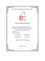 Đề tài  bảy vùng trong cơ sở hạ tầng an toàn thông tin và các mối Đe doạ mất an toàn thông tin