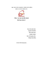 An toàn hệ Điều hành bài thực hành 1