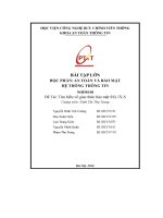 Đề tài  tìm hiểu về giao thức bảo mật ssl:tls