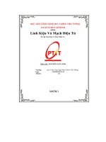 Ài tp linh kiện và mạch Điện tử