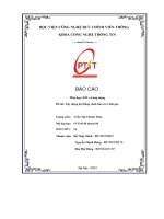 Đề tài  xây dựng hệ thống cảnh báo rò rỉ khí gas