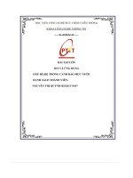 Bài tập lớn iot và ứng dụng  chủ Đề hệ thống cảnh báo mực nước