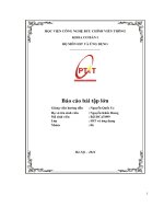 Hệ thống sử dụng hai cảm biến Để thông báo nhiệt Độ và Độ ẩm,
